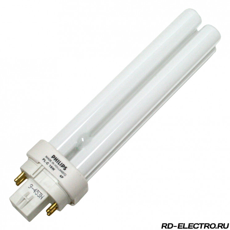 Лампа Philips MASTER PL-C 13W/827/4P G24q-1 теплая