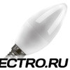 Лампа светодиодная свеча Feron 7W 6400K 230V E14 16LED холодный свет