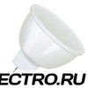 Лампа светодиодная Feron MR16 6W 4000K 230V G5.3 16LED белый свет