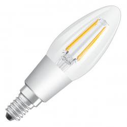 Лампа филаментная светодиодная свеча Osram LED P Retrofit CLAS B 40 DIM 4.5W/827 470lm E14 Filament