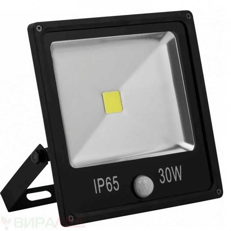 Прожектор светодиодный с датчиком движения LL-862 30W 6400К 2400Lm IP65