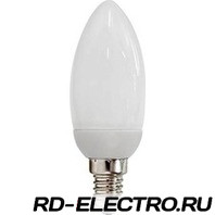 Лампа энергосберегающая свеча 11W 6400K E14/Е27