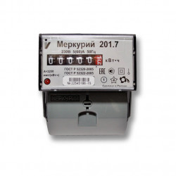 Электросчетчик Меркурий 201.7 однотарифный