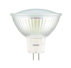 Лампа светодиодная LED3-JCDR/830/GU5.3 3Вт 3000К тепл. бел. GU5.3 215лм 220-240В Camelion 11367
