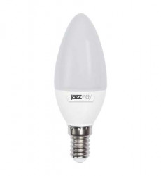 Лампа светодиодная PLED-SP C37 7Вт свеча 3000К тепл. бел. E14 530лм 230В JazzWay 1027818-2