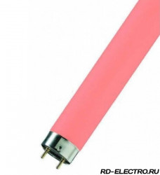Люминесцентная лампа T8 Sylvania F 58W/PINK G13, 1500 mm, розовая
