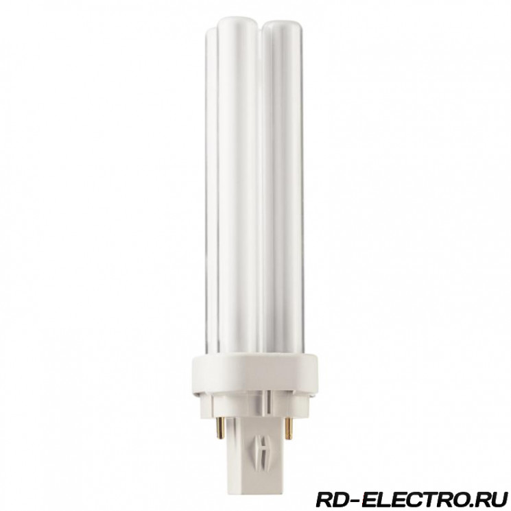 Лампа Philips MASTER PL-C 13W/840/2P G24d-1 холодно-белая