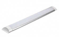 Cветильник светодиодный FL-LED LPO-PC 18W 4000K 1600Лм IP20 600х23х75мм (ЛПО-2х18)