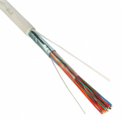Магистральный кабель FTP 10PR 24AWG 10х2х0.52 cat 5e витая пара (бухта 305м)