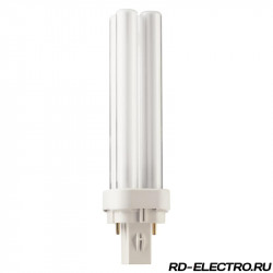 Лампа Philips MASTER PL-C 26W/840/2P G24d-3 холодно-белая
