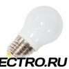 Лампа светодиодная шарик Feron 5W 2700K 230V E27 9LED G45 теплый свет
