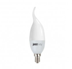 Лампа светодиодная PLED-SP CA37 9Вт свеча 3000К тепл. бел. E14 820лм 230В JazzWay 2859518A
