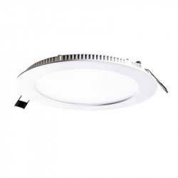 Светодиодная панель FL-LED PANEL-R18 18W 3000K 1620lm круглая D224x20mm d205mm