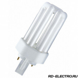 Лампа Osram Dulux T Plus 18W/41-827 GX24d-2 теплая