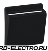 Лицевая панель для выключателя электронного с ключом-картой, антрацит, Legrand Valena Allure