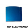 Вытяжной вентилятор Soler & Palau SILENT-100 CZ DESIGN 4C 8 Вт BLUE голубой с обратным клапаном